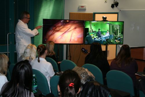 Foto: Lékaři ve Fakultní nemocnici Plzeň operují s pomocí 3D technologie