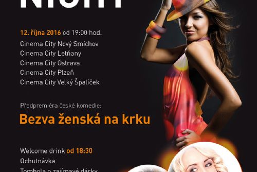 Foto: Nová česká komedie Bezva ženská na krku ve středu na říjnové Ladies Night v Cinema City Plzeň