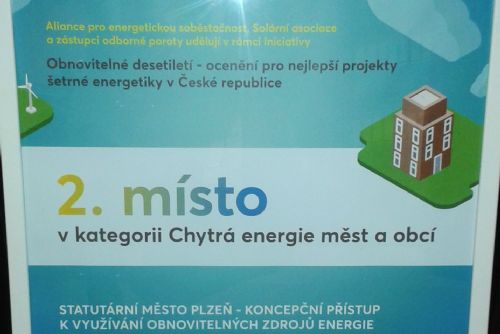 Foto: Plzeň uspěla v soutěži Obnovitelné desetiletí. Porotu zaujaly elektrobusy i energetické využití bioplynu