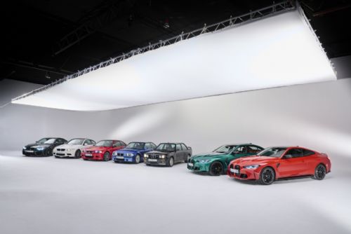 Foto: Šest generací BMW M3 a M4