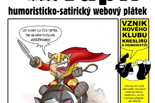 Foto: Nový humoristicko - satirický webový plátek Tapír