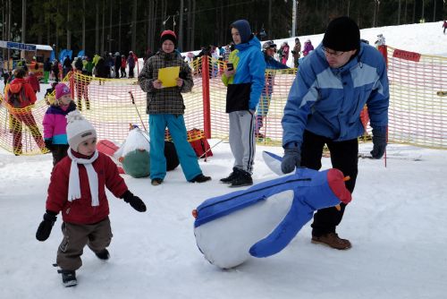 Foto: Ski&Bike Špičák láká na pokles mrazů, rovné sjezdovky a v sobotu navíc na dětský den.