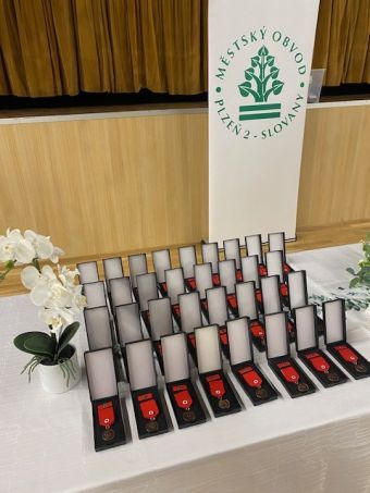 V KD Šeříkovka se předávaly Janského medaile