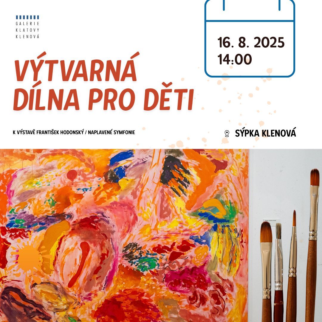 Výtvarná dílna pro děti k výstavě František Hodonský