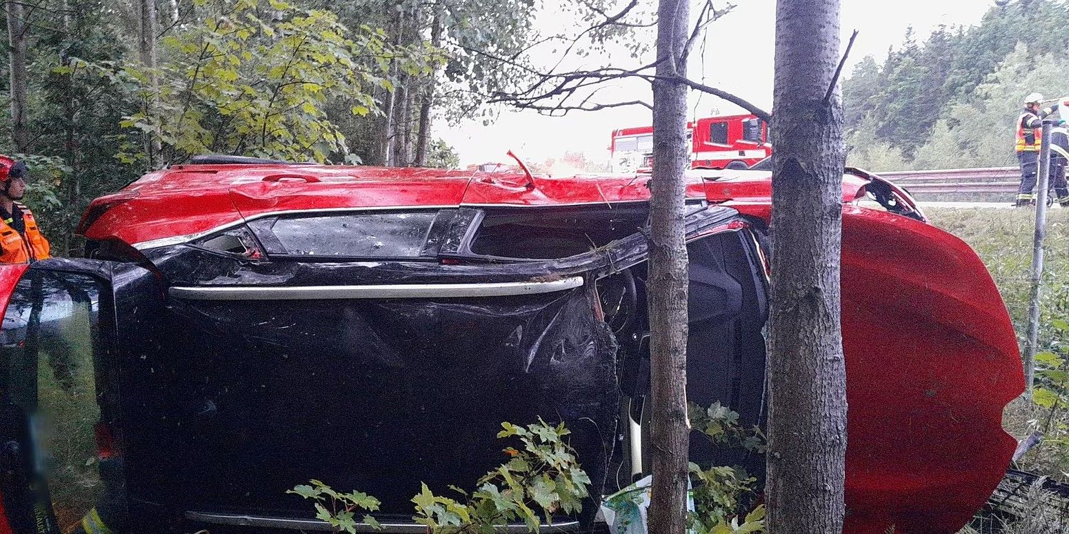 obrázek: Dvě nehody na D5 - pět zraněných, škoda 2,6 milionu korun