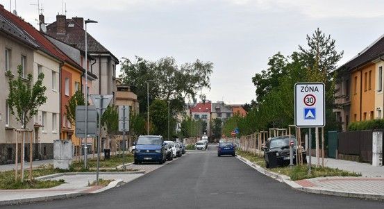 Ulice Kapitána Jaroše v novém kabátu za 20,5 mil. Kč