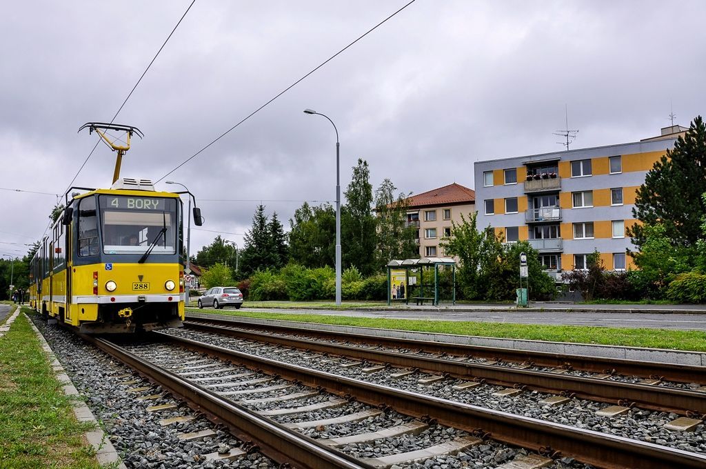 29. listopadu tramvajovou linku 4  nahradí autobus
