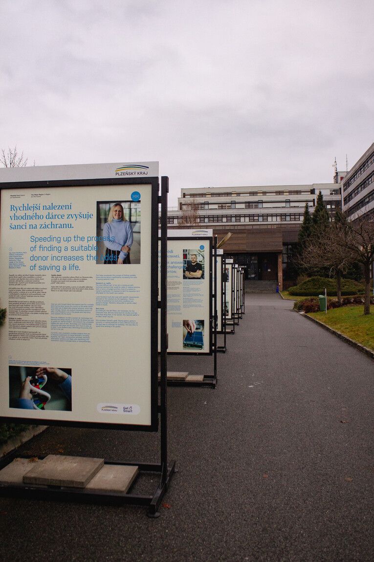 Putovní výstava představuje špičkové vědce i manažéry regionu