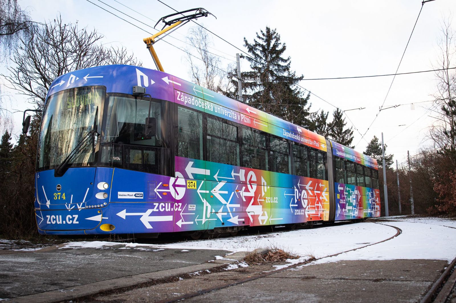 Tramvaj ZČU má přilákat nové studenty