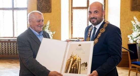 Karel Sedláček oceněn za odvahu a přínos k demokracii