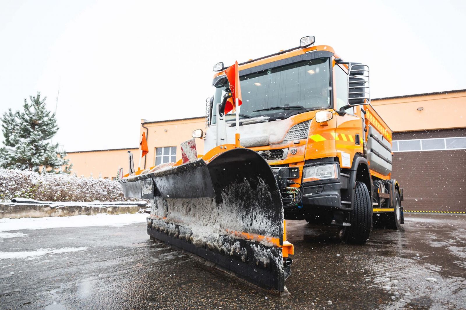 Umělá inteligence zefektivňuje zimní údržbu v Plzeňském kraji