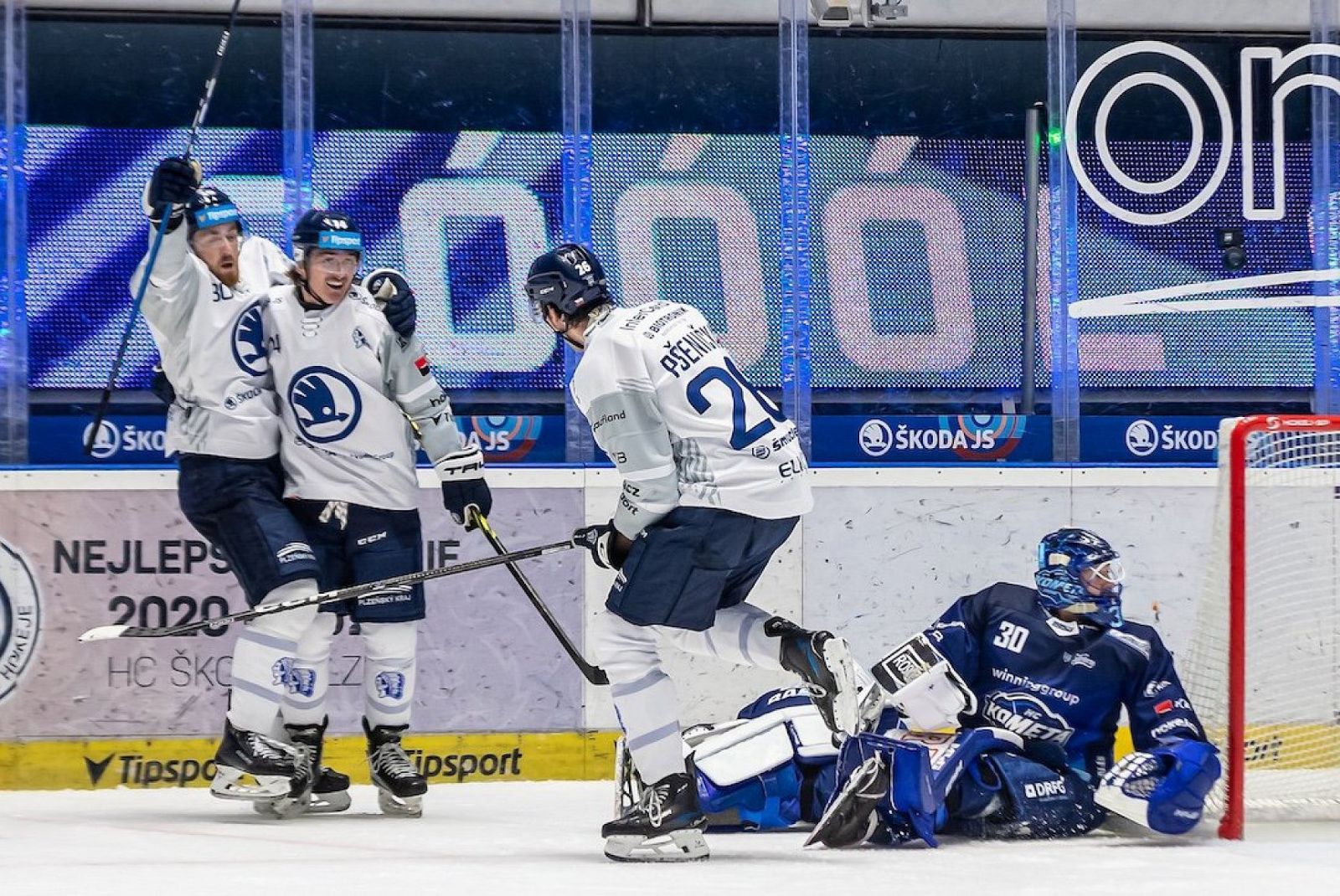 Ville Petman hrdinou dramatického duelu - Plzeň porazila Brno