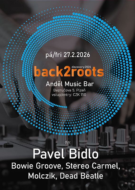 Poctivá house party v Andělu - back2roots