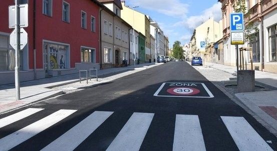 Plzeň obnovila Purkyňovu ulici za 26 milionů Kč