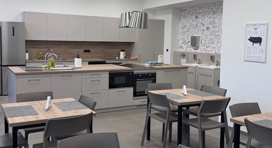 Milionová kuchyň pro mladé kuchaře v Plzni, na Bolevecké základce