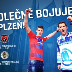 Společně bojujeme za Plzeň! Fotbalisté i hokejisté jdou do boje s Hradcem Králové