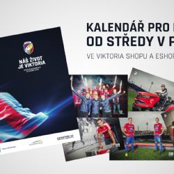 Viktoria Plzeň představuje nový kalendář 2017: Náš život je Viktoria