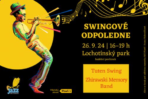 Foto: Lochotínským parkem bude znít swing