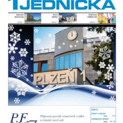 Právě vyšlo prosincové vydání zpravodaje Plzeňská jednička