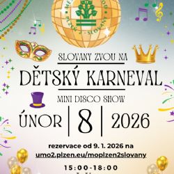 Dětský karneval se uskuteční opět v KD Šeříkovka