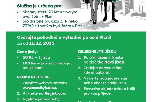 obrázek:Plzeňský Senior Expres nabídne víc vozů a jízdu za 50 korun