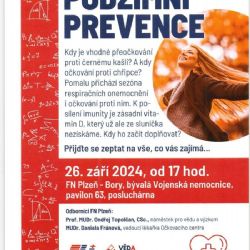 Seminář Fakultní nemocnice Plzeň - Podzimní prevence