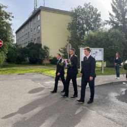 Trojka uctila památku armádního generála Heliodora Píky
