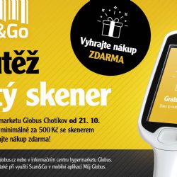 Posledních několik dní zbývá do konce soutěže Zlatý skener v Globusu 