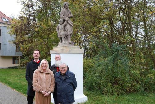 Foto: Barokní sochy se vrátily před kostel U Ježíška 