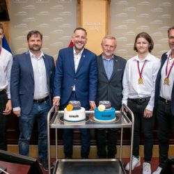 Hokejoví mistři republiky - dorost a junioři - se setkali s vedením kraje