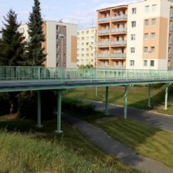 Lávku pro pěší přes Lábkovu ulici uzavře ve středu velká oprava