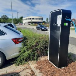 U Škodalandu je nabíjecí stanice pro elektroauta