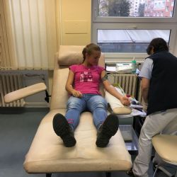 Univerzitní upír láká ve středu a čtvrtek k dárcovství krve