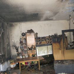 V Chrástu hořel obývák rodinného domu