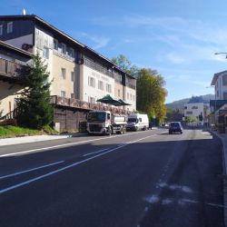 V Železné Rudě se opět rozběhne oprava silnice I/27