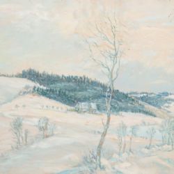 František Kaván, Zima na Svratecku