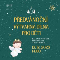 Předvánoční výtvarná dílna pro děti