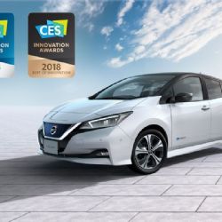 NOVÝ NISSAN LEAF ZÍSKAL PRVNÍ MEZINÁRODNÍ CENU