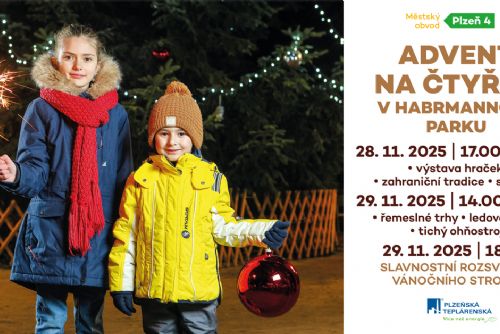 obrázek:Advent na Čtyřce začne dvoudenní slavností na Habrmannově náměstí