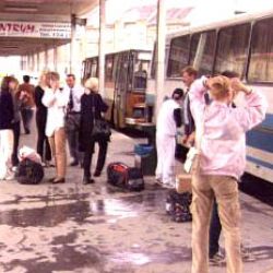V Plzni shořely  tři autobusy hromadné dopravy