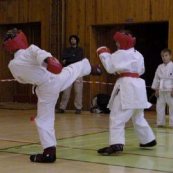 Více než stovka žáků a dorostenců bojovala v kumite