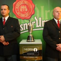 Prazdroj přiváží Plzeňákům legendární golfový pohár Claret Jug