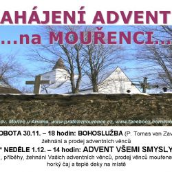Mouřenec zve v sobotu i v neděli k návštěvě