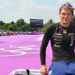 Závody Albert Triatlon Tour v Plzni navštívil olympionik Přemysl Švarc