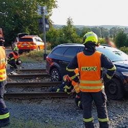 Mikrospánek 21letého řidiče způsobil nehodu u Třemošné
