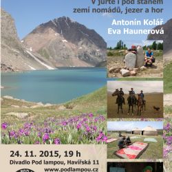 Vydejte se z Plzně přímo do Kyrgyzstánu během cestopisné přednášky o zemi nomádů, jezer a hor