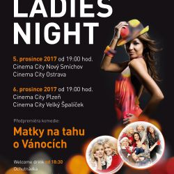 Dámy, přijďte si užít vánoční Ladies Night v Cinema City Plzeň!