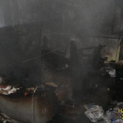 Požár v Horšovském Týně zranil dvě osoby