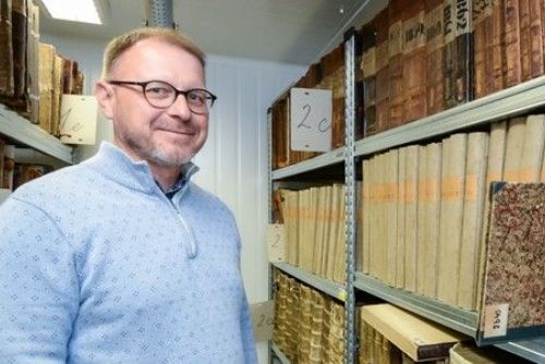 obrázek:Adam Skála - strážce plzeňské historie zpřístupňuje poklady