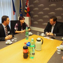Světový prezident Junior Chamber International zahájil svou návštěvu Česka v Plzni 